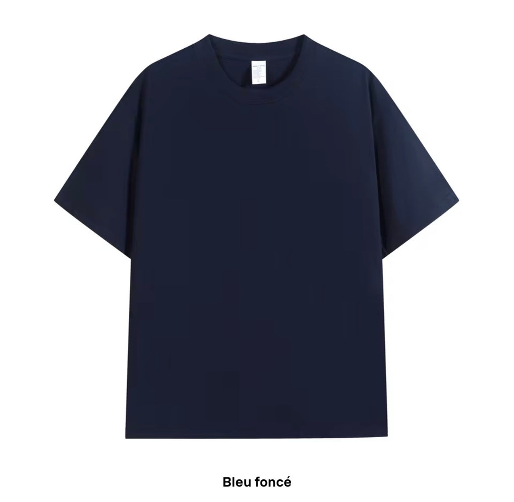 T-shirt Oversize Homme 100% Coton Épais - Coupe Streetwear Premium