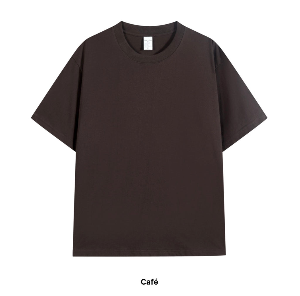 T-shirt Oversize Homme 100% Coton Épais - Coupe Streetwear Premium