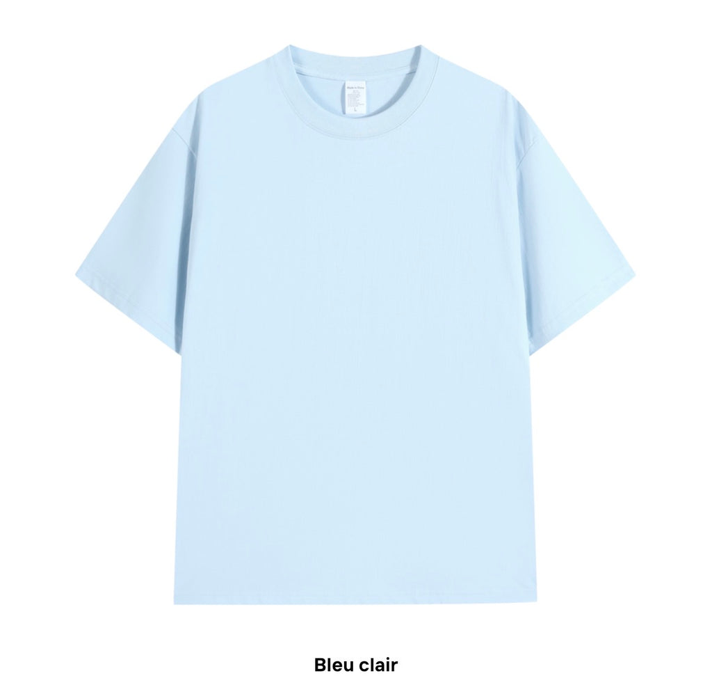 T-shirt Oversize Homme 100% Coton Épais - Coupe Streetwear Premium