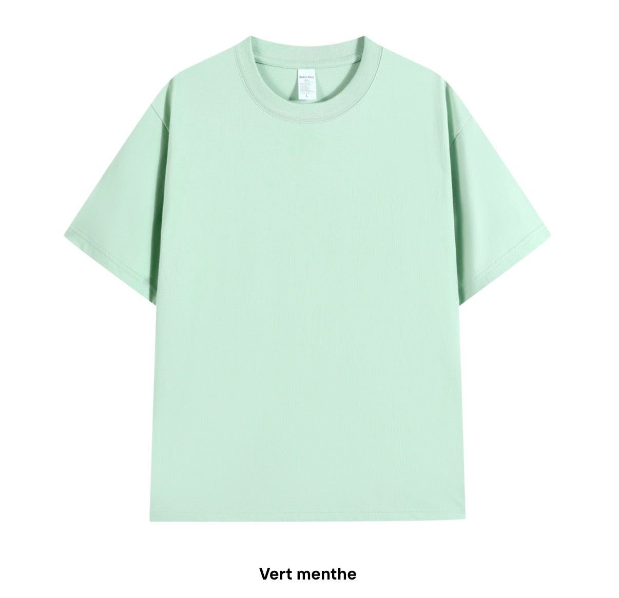 T-shirt Oversize Homme 100% Coton Épais - Coupe Streetwear Premium