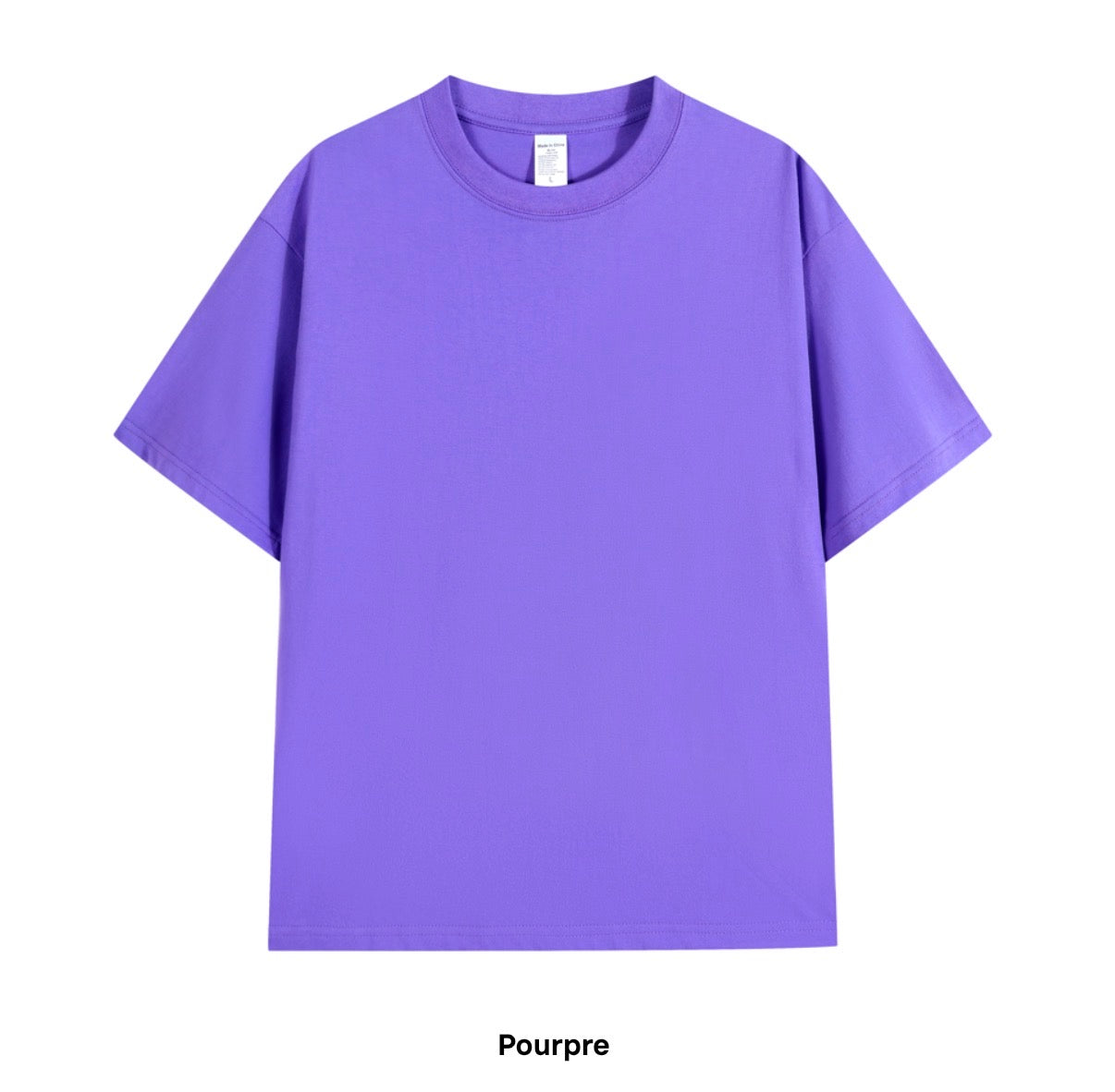 T-shirt Oversize Homme 100% Coton Épais - Coupe Streetwear Premium