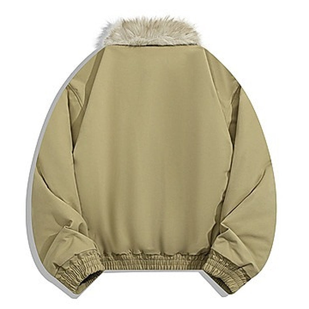 Blouson Alaska kaki, vue de dos