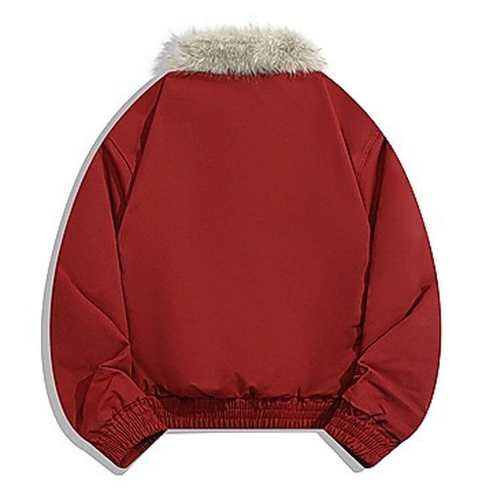 Blouson Alaska rouge, vue de dos